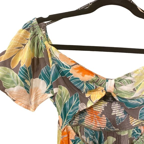 NWT VOLCOM Excapism Mini Dress, size Small - Picture 5 of 11